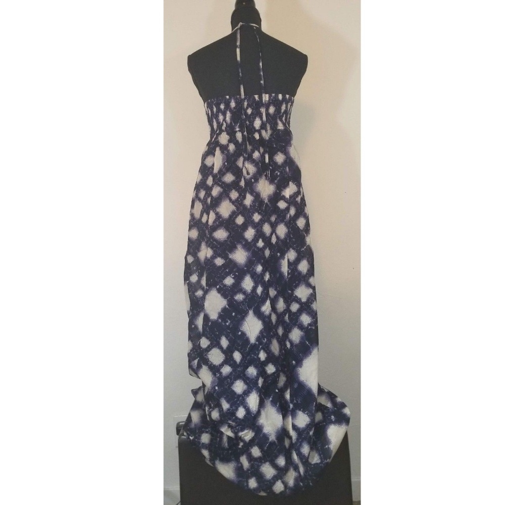 LC Lauren Conrad Maxi Dress Long Geometric Purple - Picture 3 of 5